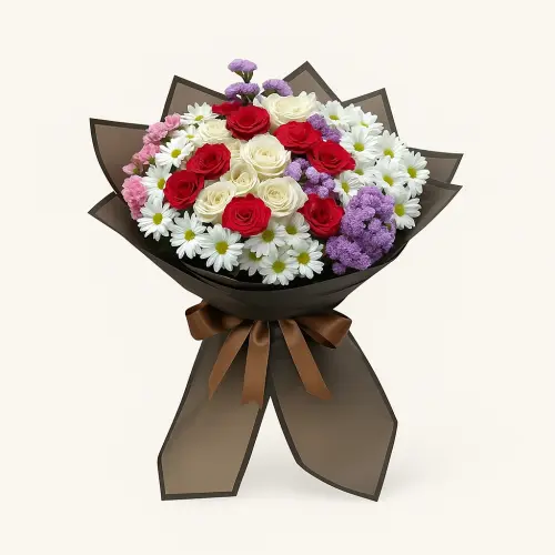 Bucket Bunga Agam Agam