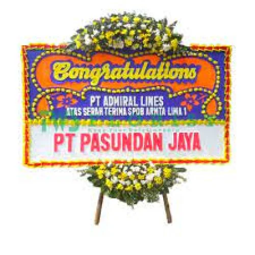 Karangan Bunga Ucapan Selamat Agam